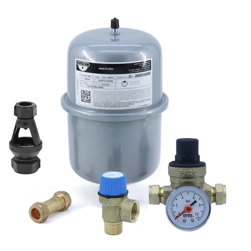 Expansion vessel pressure - expansion, vessel,