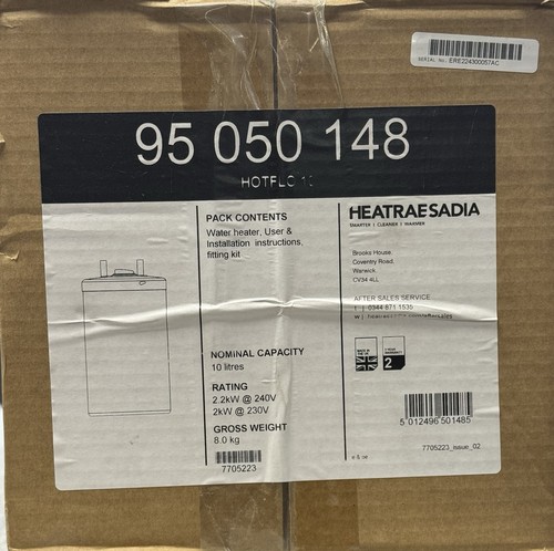 Heatrae sadia hotflo 10l - heatrae,