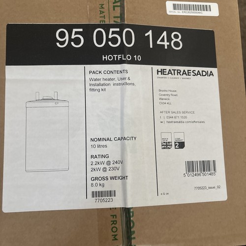 Heatrae sadia hotflo 10l - heatrae,