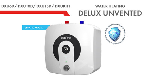Delux digital unvented water - digital,